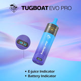 Tugboat Evo Pro 15000 Puffs Disposable Vape (5% Nicotine) | Premium Vapes shop UAE