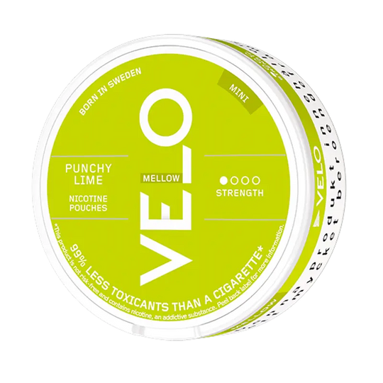 Velo Mini Punchy Lime Nicotine Pouches (20pcs/Can) | Premium Vapes shop UAE