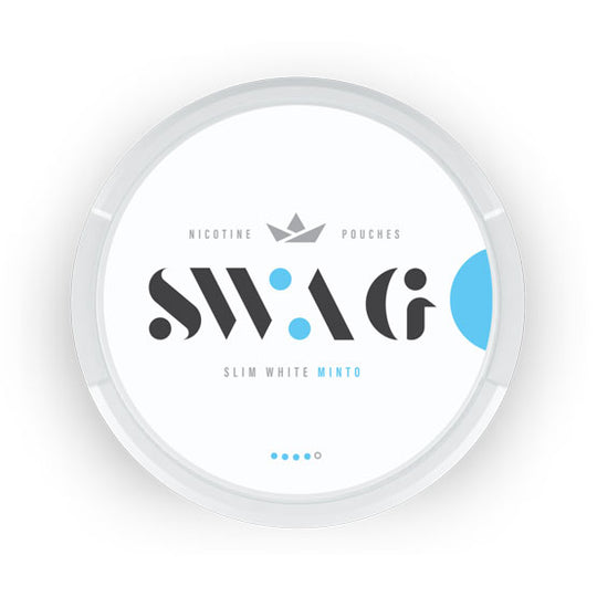 Swag Minto Ultra Strong 25MG/G Nicotine Pouches (20pcs/Can) | Premium Vapes shop UAE