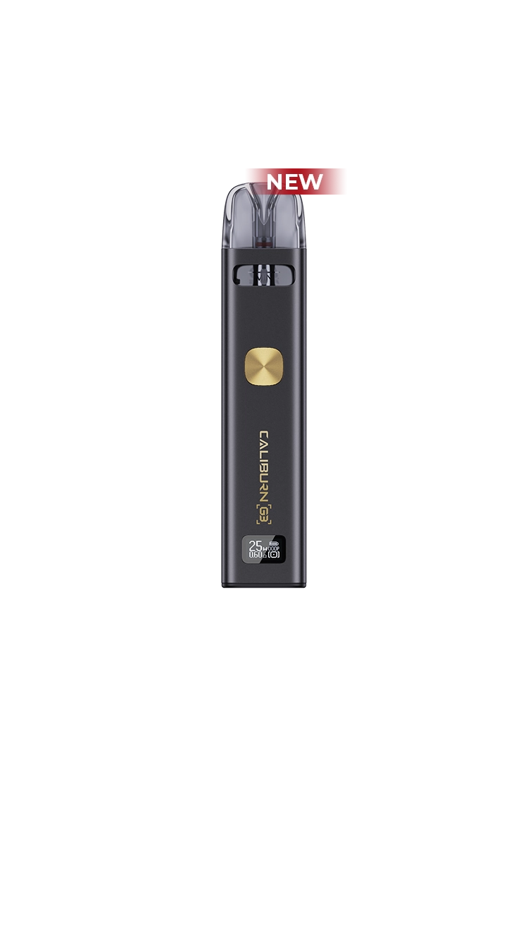 uwell caliburn g3 midnight gold Uwell Caliburn G3 Pod System Kit 900mAh – Premium Vapes UAE