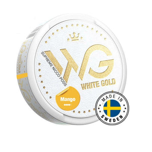 White Gold Mango Nicotine Pouches | Premium Vapes shop UAE