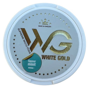 White Gold Spearmint Nicotine Pouches