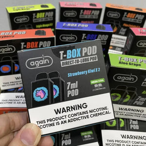 Again T-BOX DTL Disposable Pod (15mg) | Premium Vapes shop UAE