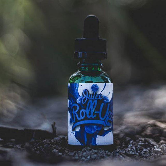 JUICE ROLL UPZ E-LIQUID - BLUE RASPBERRY | UAE Vapors R Us - The first vape store in UAE