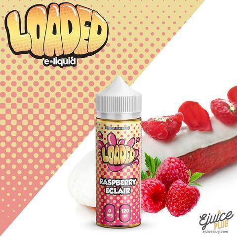 LOADED E-LIQUID - RASPBERRY ECLAIR | UAE Vapors R Us - The first vape store in UAE