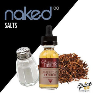 NAKED 100 SALTS - AMERICAN PATRIOTS | UAE Vapors R Us - The first vape store in UAE