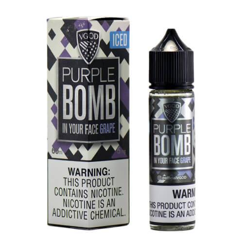 Iced Purple Bomb E-Liquid - VGOD