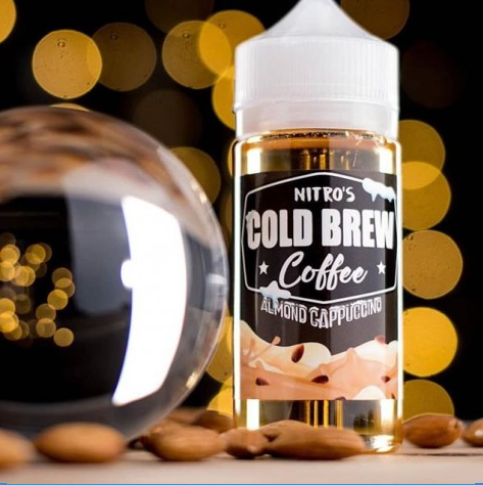 ALMOND CAPPUCCINO – 100ML-NITRO’S COLD BREW COFFEE E-LIQUID