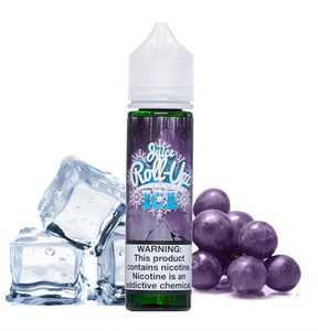 GRAPE ICE Eliquid 60ml JUICE ROLL UPZ premium vapes shop uae