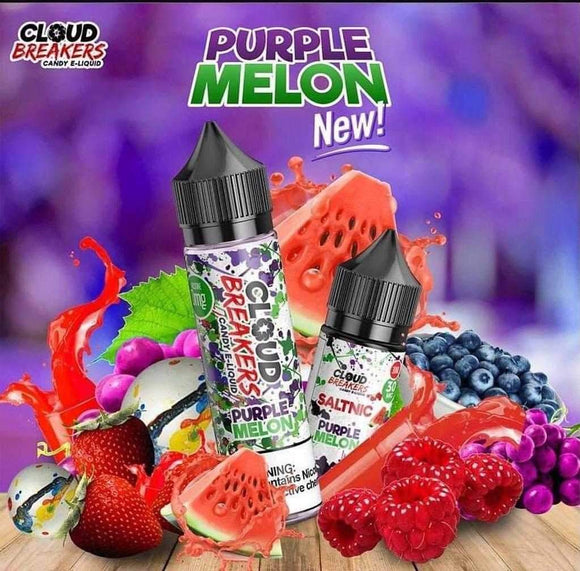 CLOUD BREAKERS - PURPLE MELON | UAE Vapors R Us - The first vape store in UAE