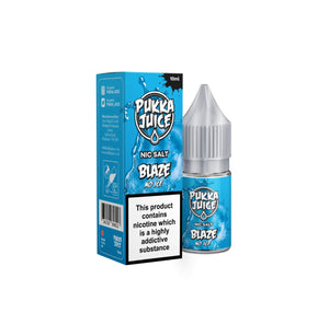 Blaze No ice Saltnic 30ml - Pukka Juice | Premium Vapes shop UAE