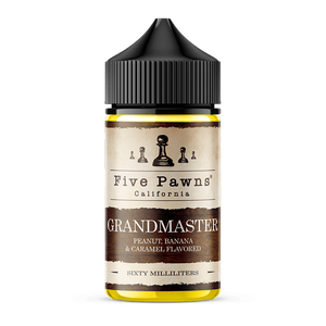 Grandmaster Eliquid 60ml - Five Pawns (Peanut,Banana & Caramel) premium vapes shop uae