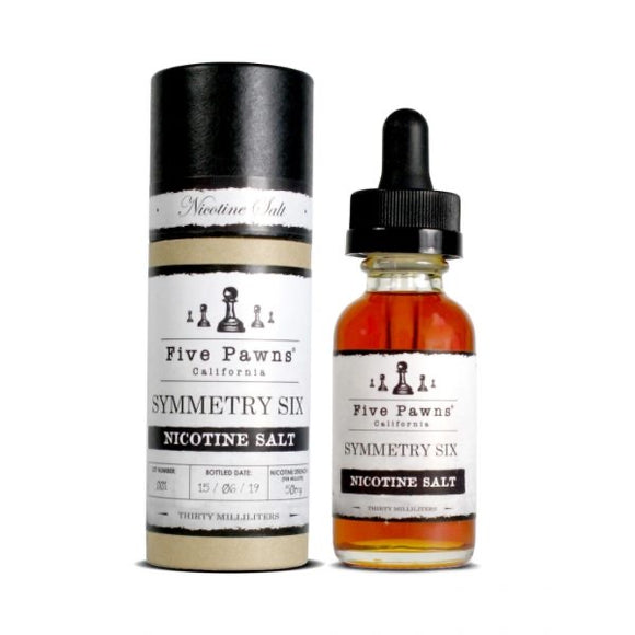 Symmetry Six Salt 30ml - Five Pawns (Fruit with Desert) premium vapes shop uae