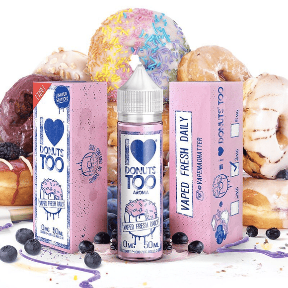 I LOVE DONUTS TOO By Mad Hatter Juice