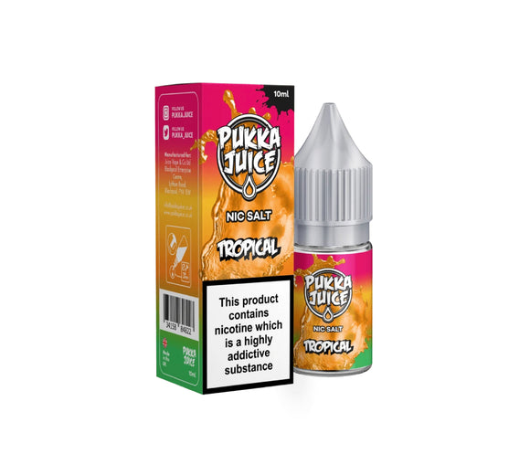 Tropical Saltnic 30ml - Pukka Juice | Premium Vapes shop UAE