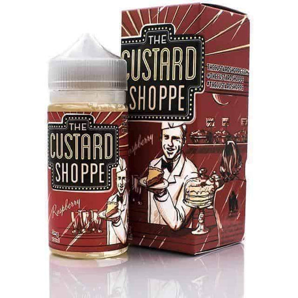 THE CUSTARD SHOPPE - RASPBERRY E-LIQUID 100ML