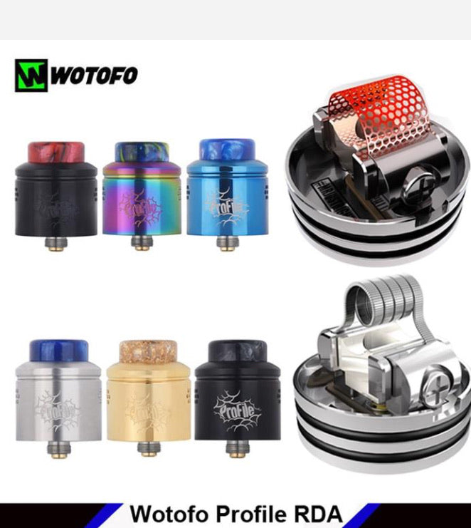 Wotofo - Profile RDA Tank Premium Vapes UAE Wotofo - Profile RDA Tank Premium Vapes UAE