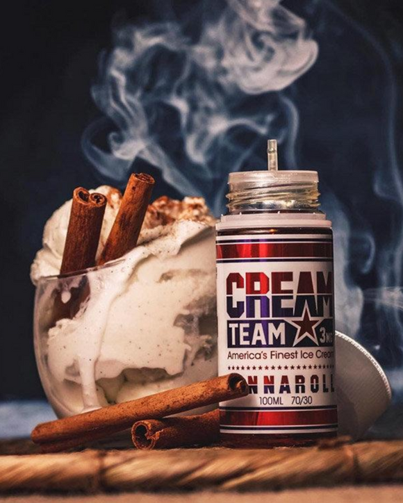 Cinnaroll by Cream Team E-Liquid 100ml | Premium Vapes shop UAE