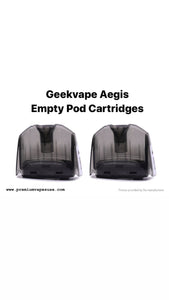 GeekVape Aegis Empty Pod Cartridge (2pcs/pack)