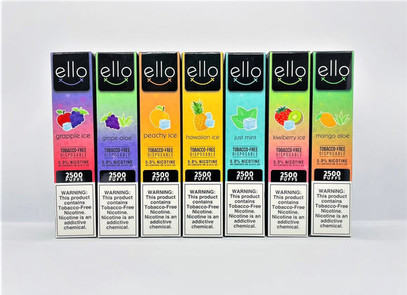 BLVK Ello Disposable Pod 2500 Puffs (5% Nicotine) | Premium Vapes shop UAE