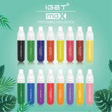 IGET MAX Disposable 2300 Puffs (5% Nicotine) | Premium Vapes shop UAE