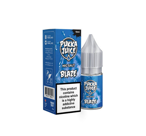 Blaze Saltnic 30ml - Pukka Juice | Premium Vapes shop UAE