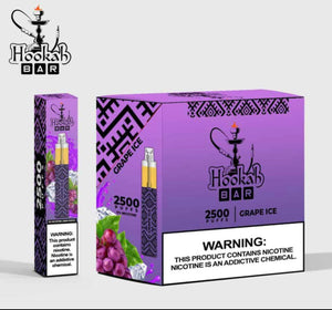 HOOKAH Bar Disposable 2500 Puffs premium vapes shop uae