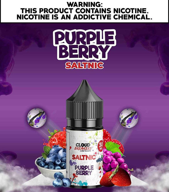 Purple Berry Salt Nic by Cloud Breakers | Premium Vapes UAE