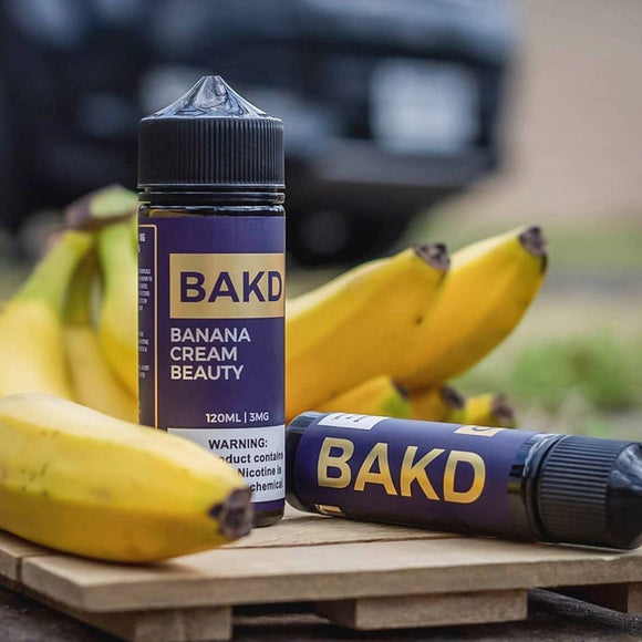 Banana Cream Beauty 60ml - BAKD | Premium Vapes shop UAE