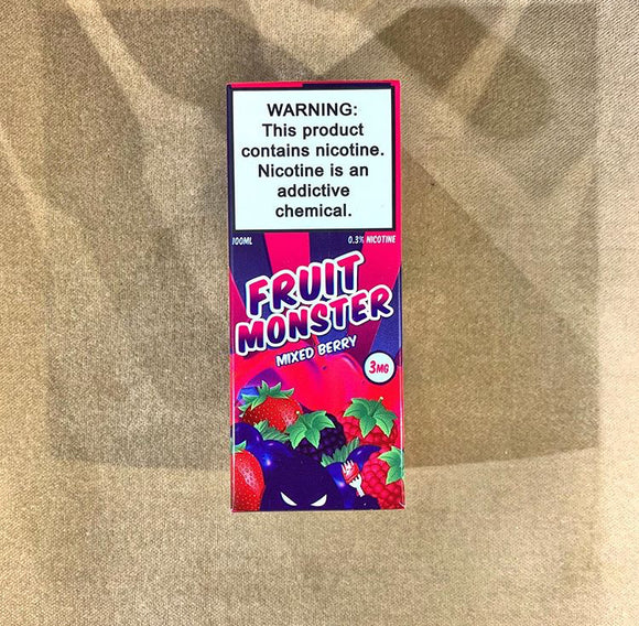 Fruit Monster - Mixed Berry Eliquid 100ml | Premium Vapes UAE