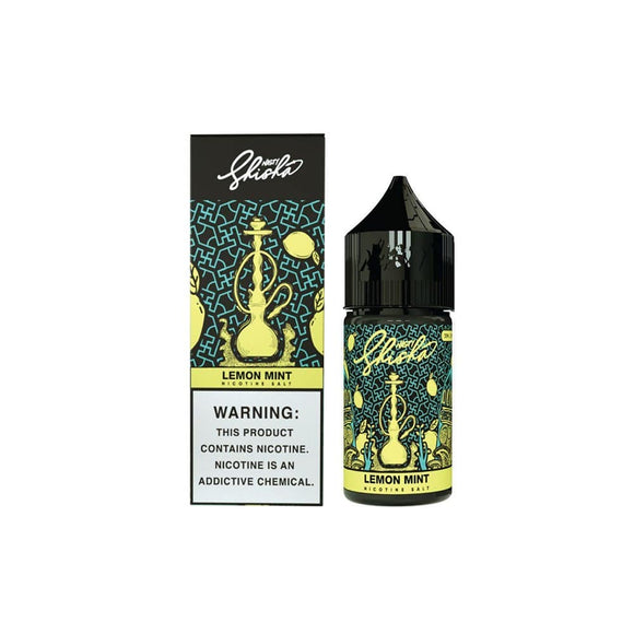 Nasty Shisha - Lemon Mint Salt Nic 30ml premium vapes shop uae