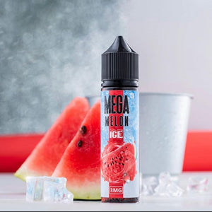 Mega Melon Ice - grand Eliquid 60ml premium vapes shop uae