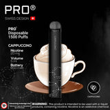 Pro Swiss Disposable Pod 1500 Puffs 2% Nicotine | Premium Vapes shop UAE