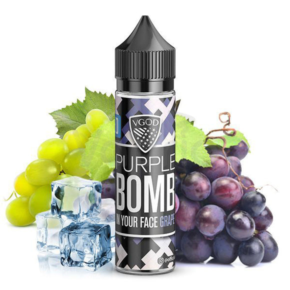 Purple Bomb 60ml Eliquid - VGOD premium vapes shop uae