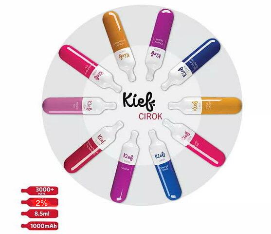 Kief Cirok Disposable Pod 3000 Puffs 2% Nicotine | Premium Vapes shop UAE