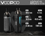 Voopoo Argus 40 watts 1500mAh