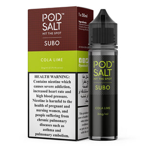 Cola Lime Eliquid - Pod Salt Subo