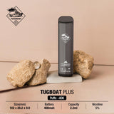 Tugboat Plus 800 Puffs Disposable Pod (1 Pod)