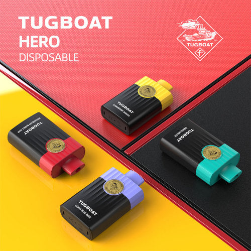 Tugboat Hero Disposable Vape 8000 Puffs (5% Nicotine) | Premium Vapes shop UAE