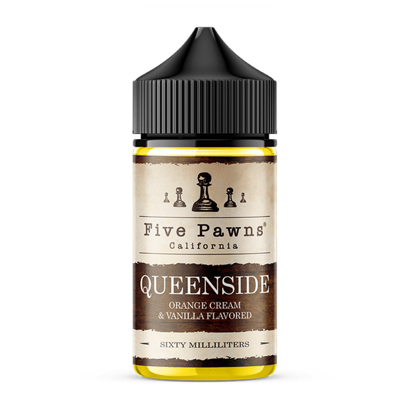 QUEENSIDE Eliquid 60ml - Five Pawns (ORANGE CREAM AND VANILLA) premium vapes shop uae