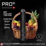 Pro Swiss Disposable Pod 1500 Puffs 2% Nicotine | Premium Vapes shop UAE