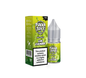 Lime Lemonade Saltnic 30ml - Pukka Juice | Premium Vapes shop UAE