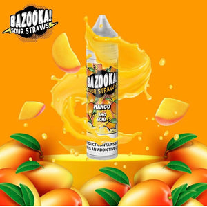 Bazooka Mango Sour Straw - 60ml | Premium Vapes shop UAE