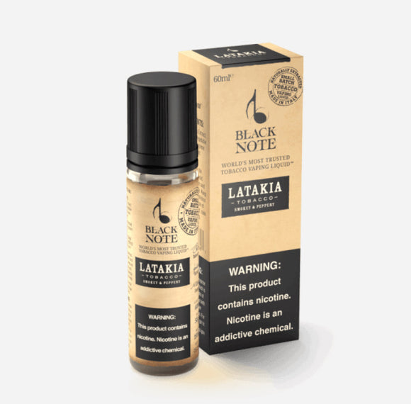 Black Note Latakia Tobacco 60ML