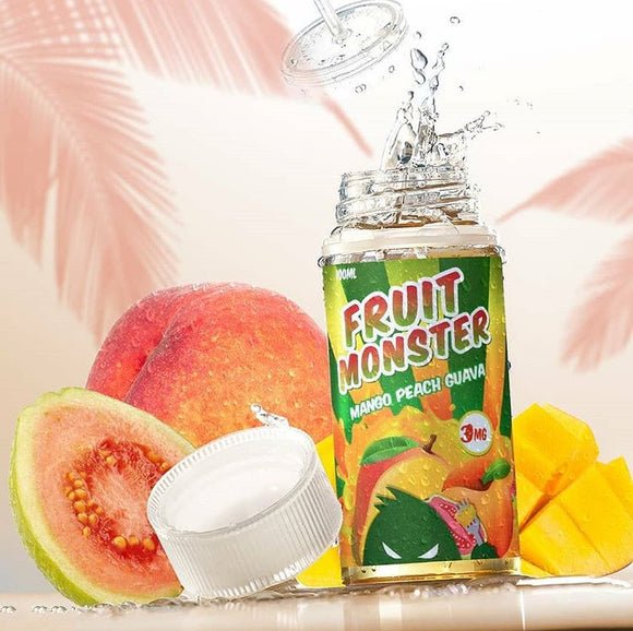 Fruit Monster - Mango Peach Guava Eliquid 100ml | Premium Vapes UAE