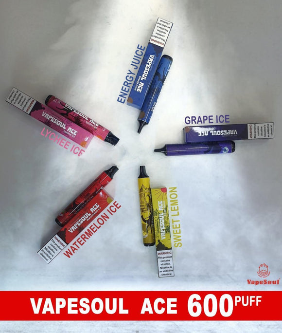 VAPESOUL ACE Disposable Pod 600 Puffs