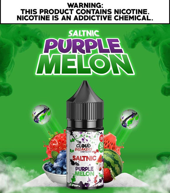 Purple Melon Salt Nic by Cloud Breakers | Premium Vapes UAE