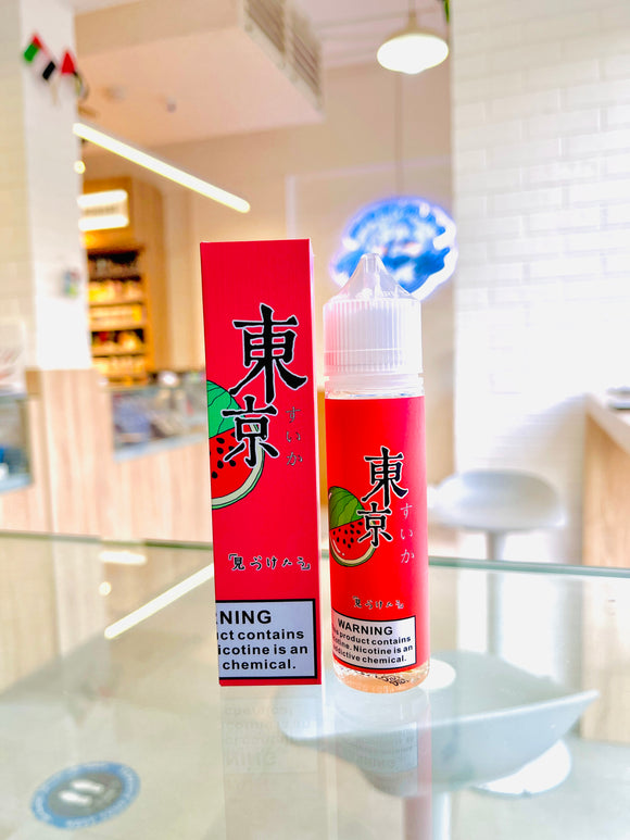 Tokyo Iced Watermelon Eliquid 60ml | Premium Vapes shop UAE