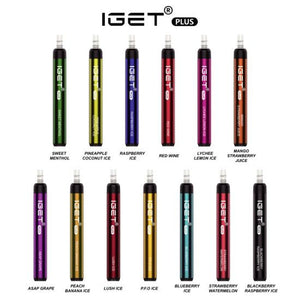 IGET PLUS Disposable 1200 Puffs (6% Nicotine) | Premium Vapes shop UAE