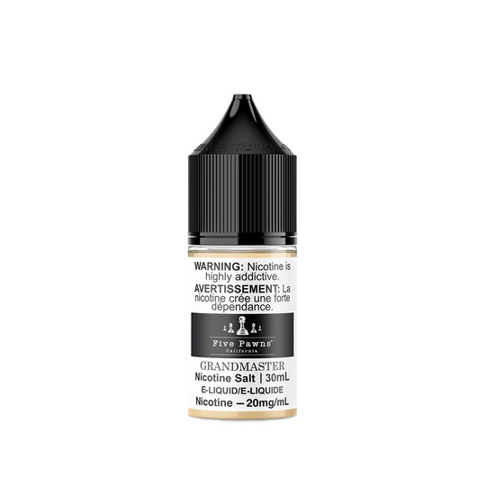 Grandmaster Saltnic - Five Pawns (Peanut,Banana & Caramel) premium vapes uae